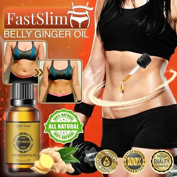 Natural Belly Drainage Ginger Oil YT.