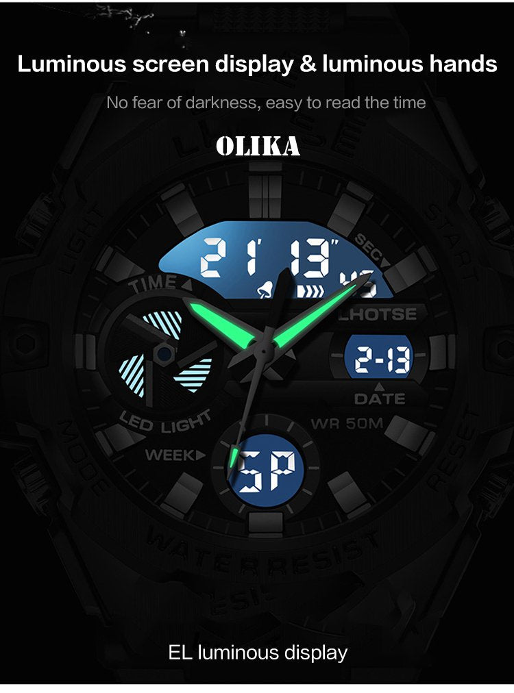 Waterproof Premium Men's Sports Watch TK