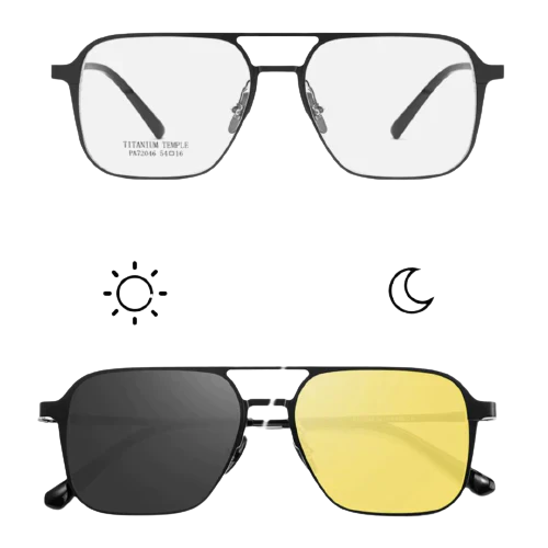 3 In 1 Magnetic Polarized Sunglasses - YT