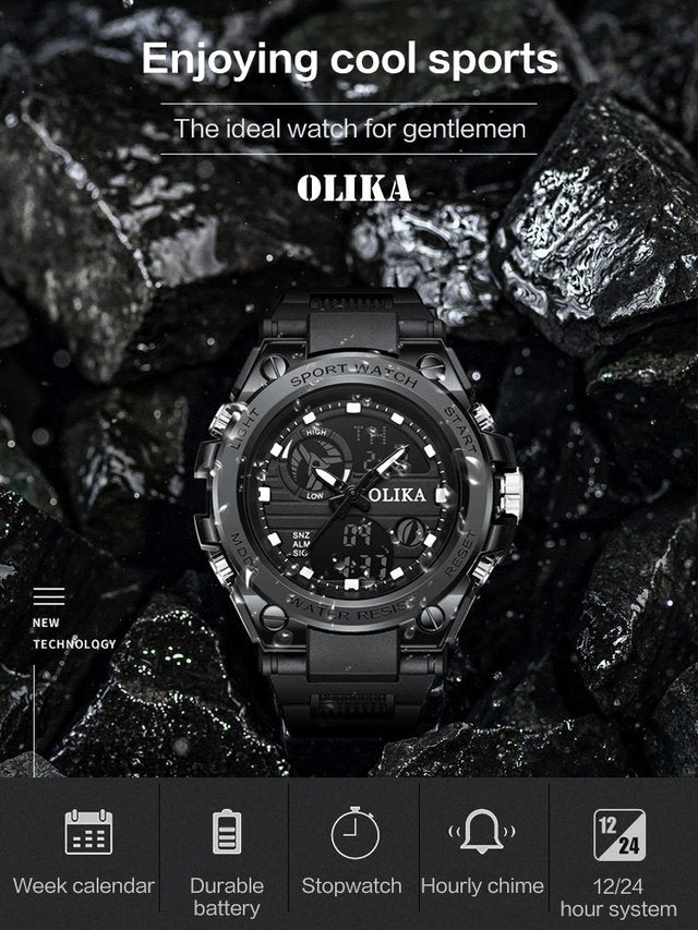 Waterproof Premium Men's Sports Watch TK