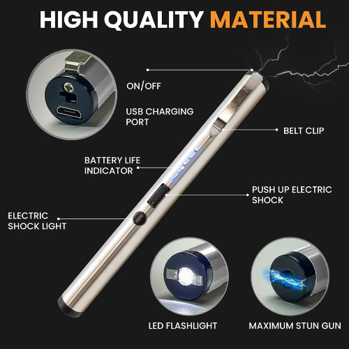 Power Self Defensive Flashlight Pen