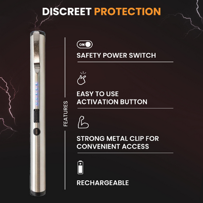 Power Self Defensive Flashlight Pen