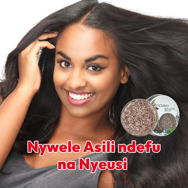 Hair darkening Soap shampoo .s