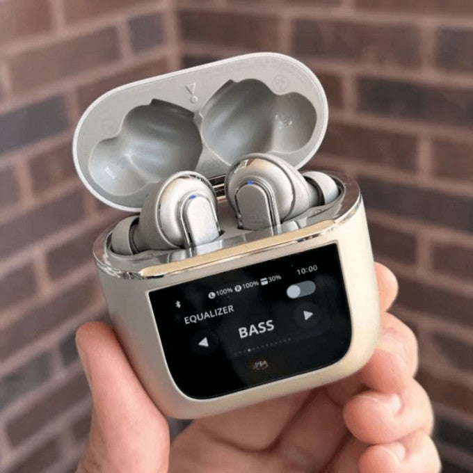 Pro Earbuds with Touchscreen Noise Reduction Mic Sports Waterproof Earbuds YT