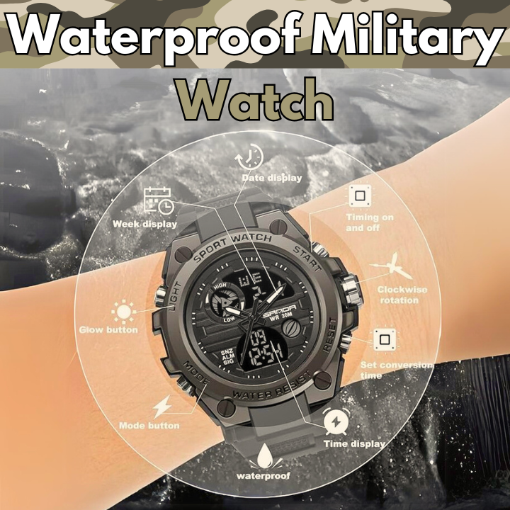 Waterproof Premium Men's Sports Watch TK