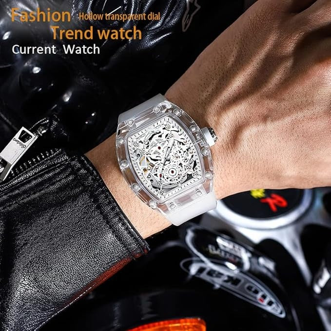 Men’s Prestige Skeleton Watch – Elegance You Can See